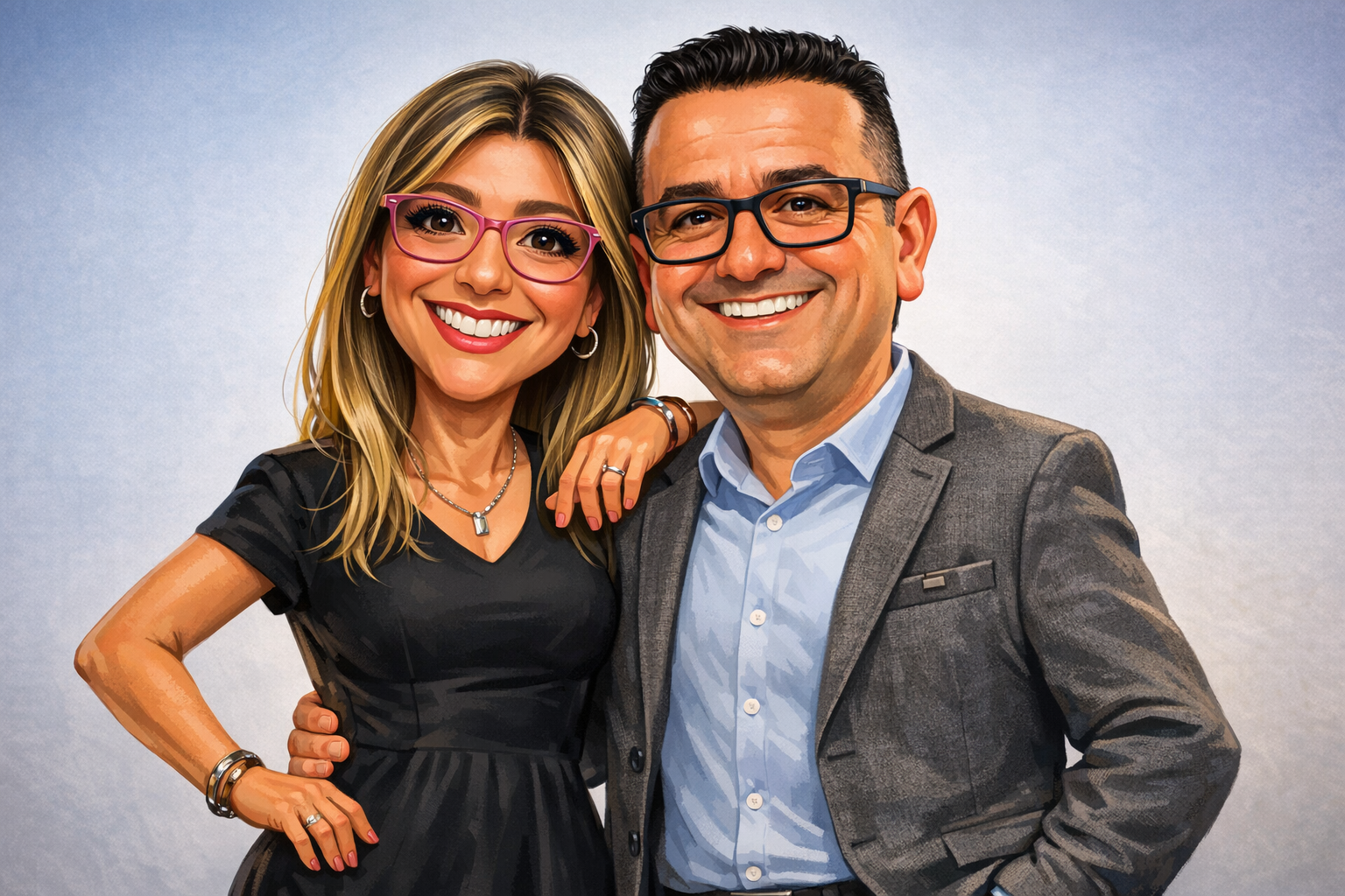 Andrea y Migue, facilitadores de Liderazgo con Propósito